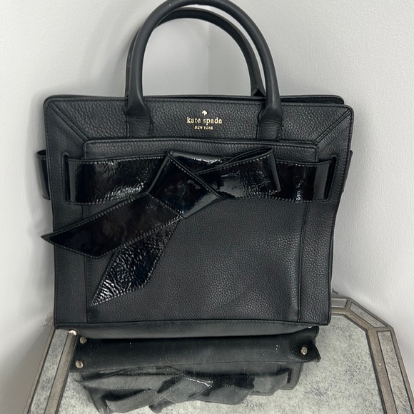 kate spade Bags Kate Spade Bow Valley Medium Rosa Satchel Bag